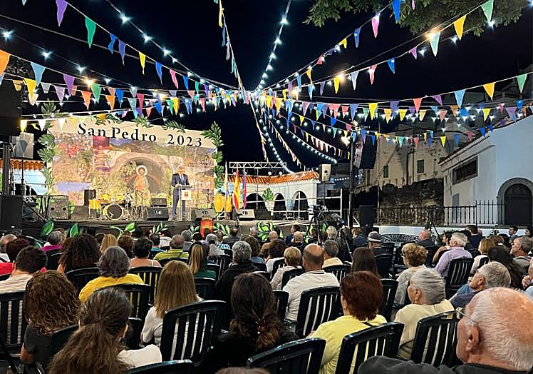 En el Valle de Agaete están en plena celebración de San Pedro.