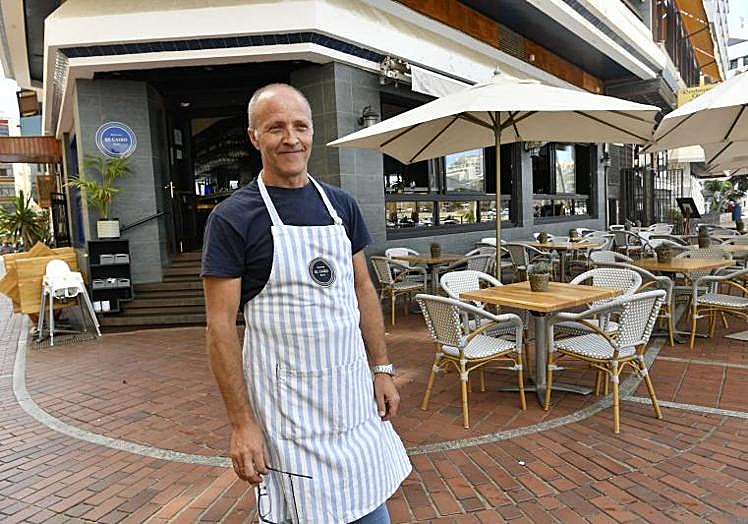 Duarte Castellano, del restaurante El Cairo ubicado en La Puntilla.