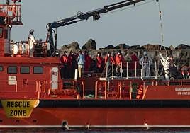 Salvamento Marítmo ha rescatado a 6243 personas en los últimos tres años.