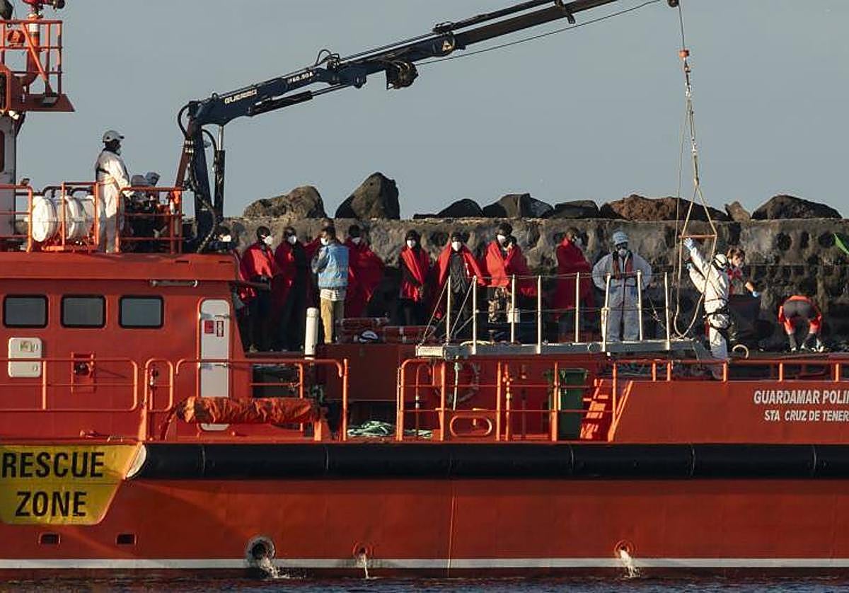 Salvamento Marítmo ha rescatado a 6243 personas en los últimos tres años.