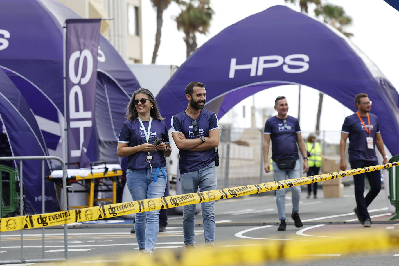 Imagen principal - HPS se suma al espíritu de equipo de la exitosa CANARIAS7 Carrera de las Empresas