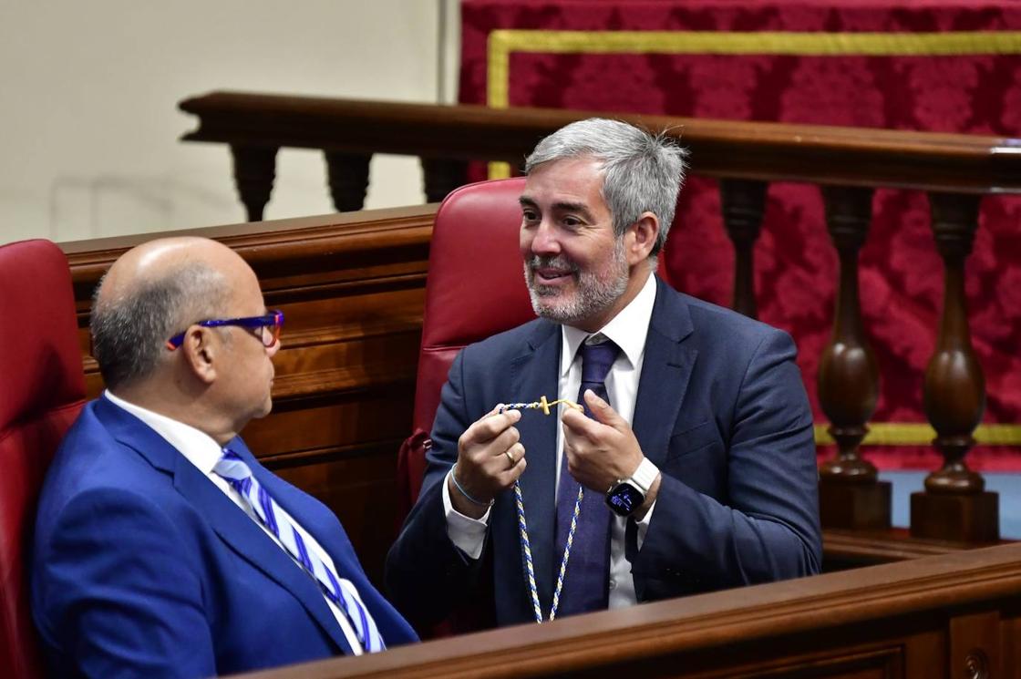 El inicio de la XI legislatura del Parlamento de Canarias, en imágenes