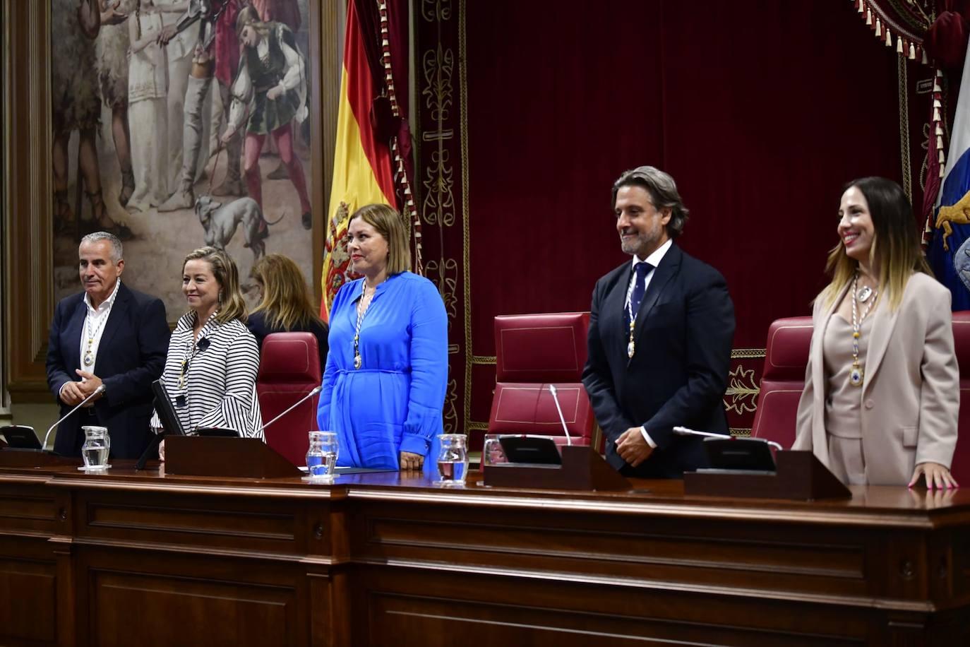 El inicio de la XI legislatura del Parlamento de Canarias, en imágenes