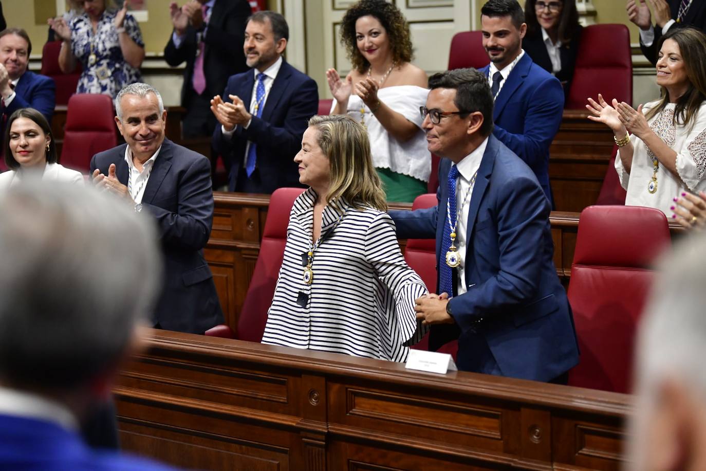 El inicio de la XI legislatura del Parlamento de Canarias, en imágenes