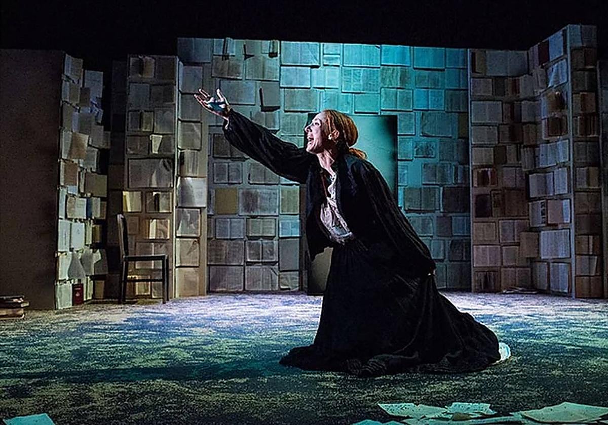 Un momento del 'Orlando', de Virginia Wolf, de la compañía Teatro Defondo.