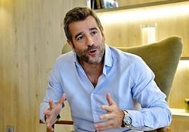 El director general deSaerco, ayer en la capital grancanaria.