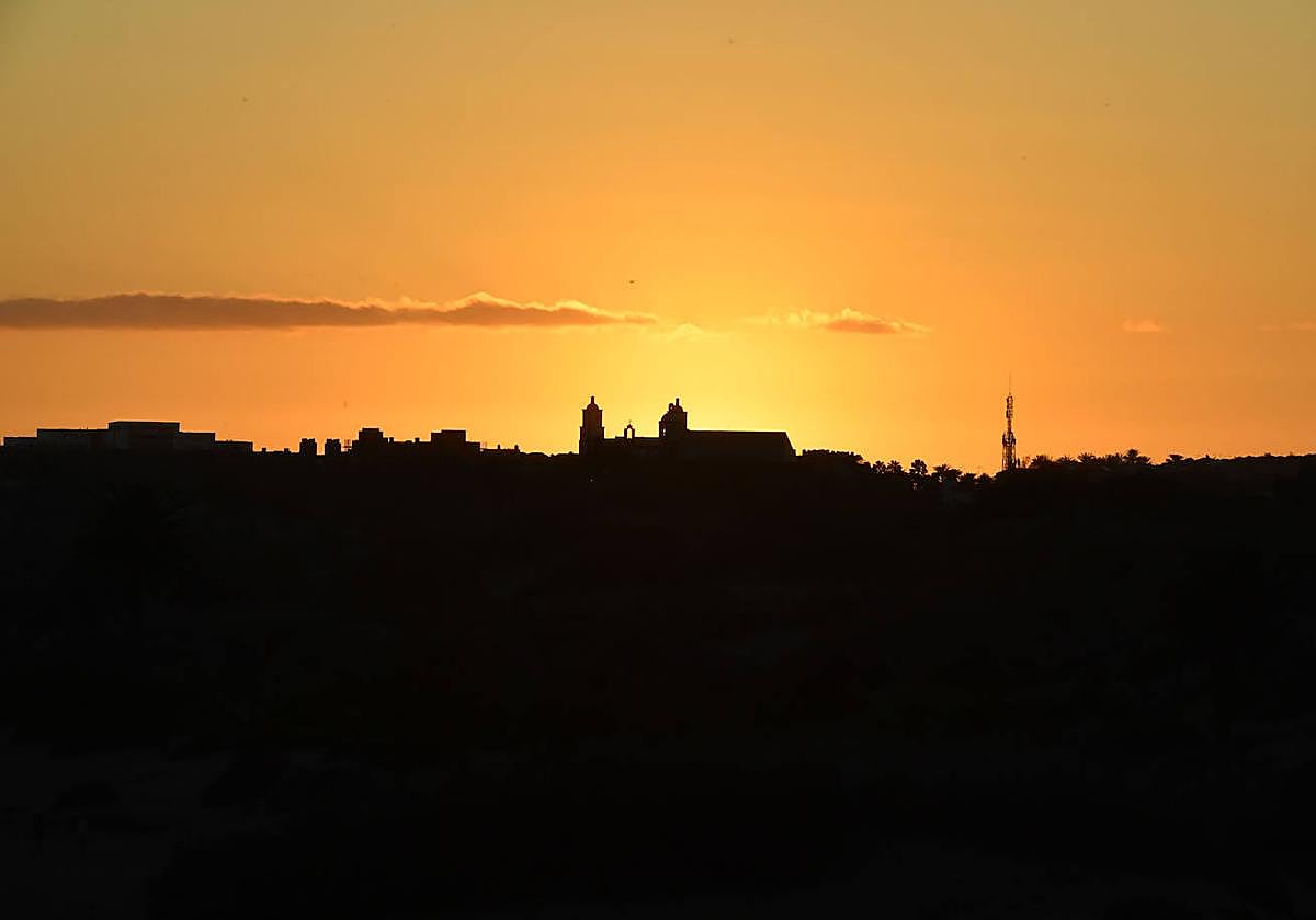 Atardecer en Gran Canaria.