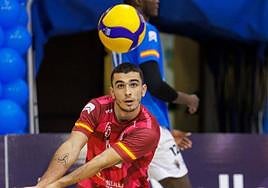 Larrañaga, en su etapa en el Melilla.