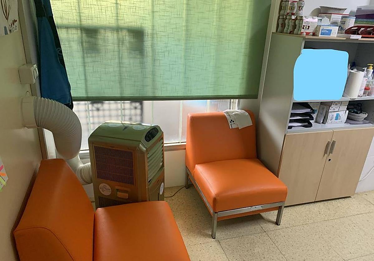 Imagen de la zona donde se atiende a los pacientes pediátricos. c7