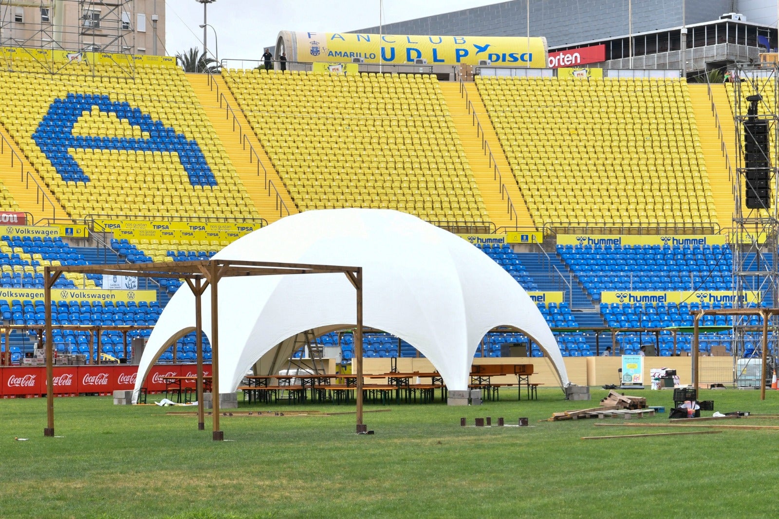 El escenario del GranCa Live Fest, en imágenes