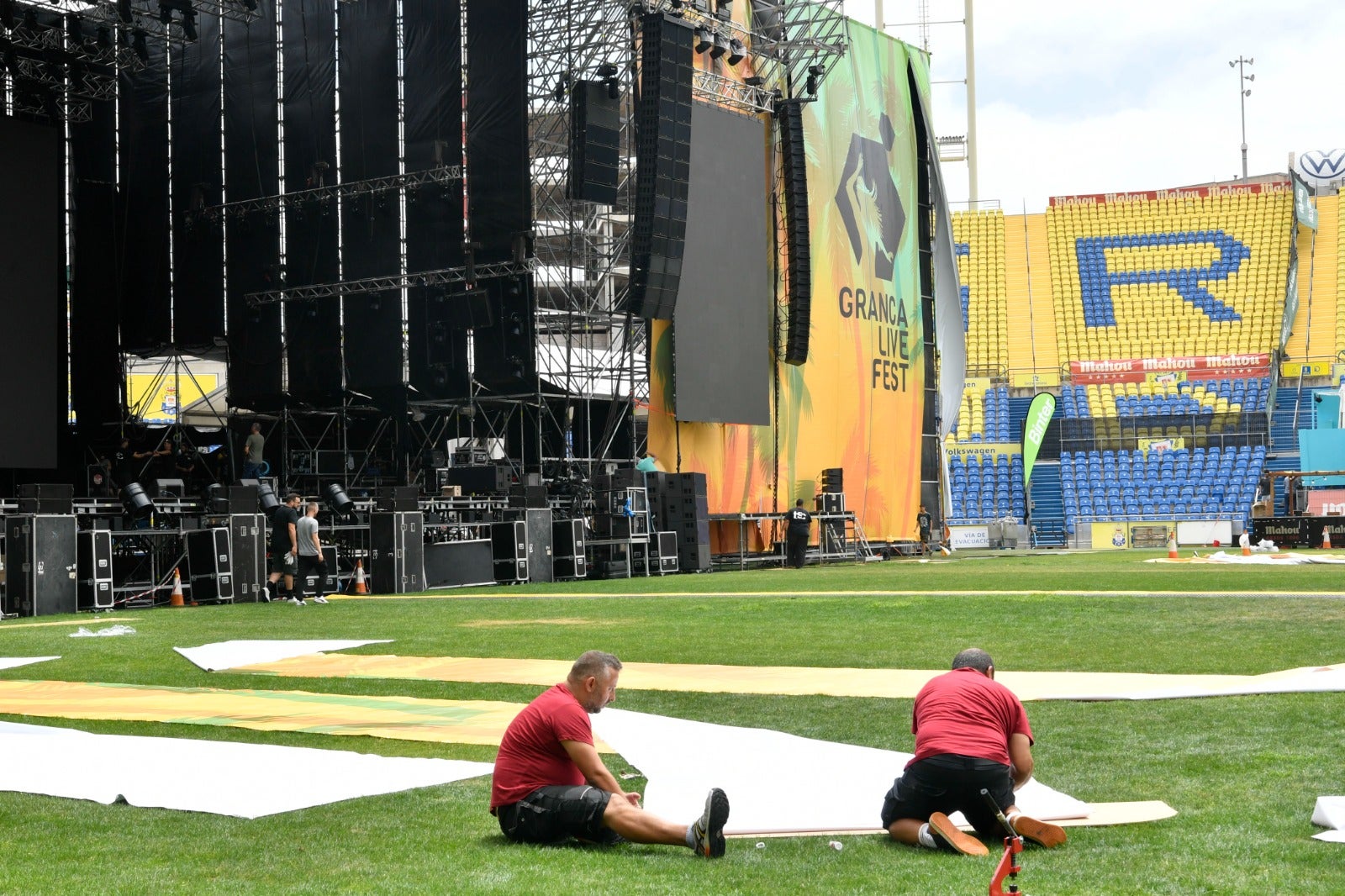 El escenario del GranCa Live Fest, en imágenes