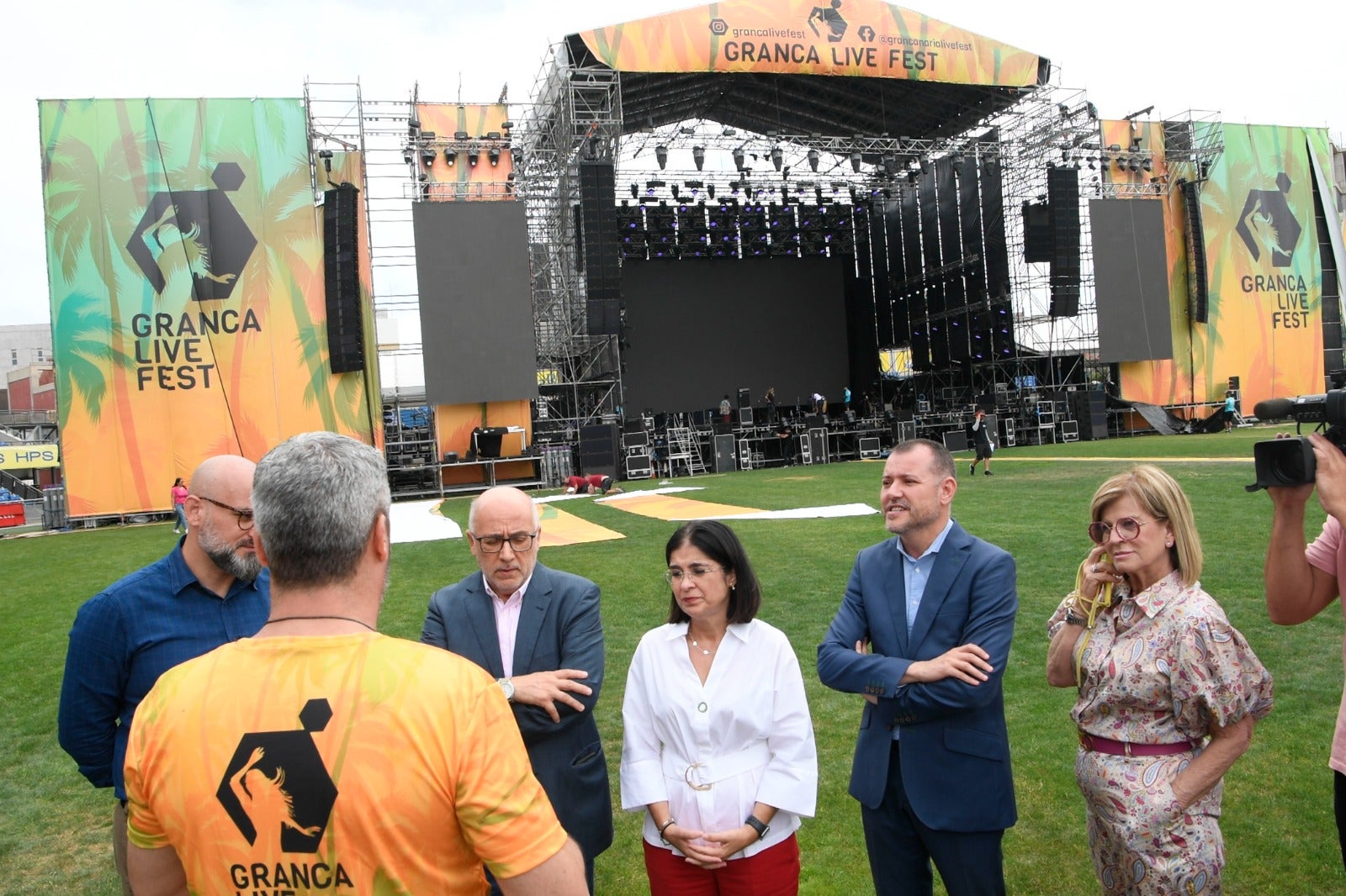 El escenario del GranCa Live Fest, en imágenes