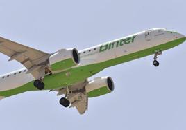 Binter inaugura su nueva ruta a Ibiza