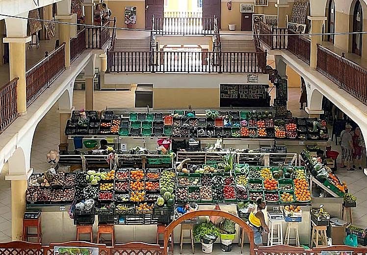 Mercado de Santa María en Isla de Sal