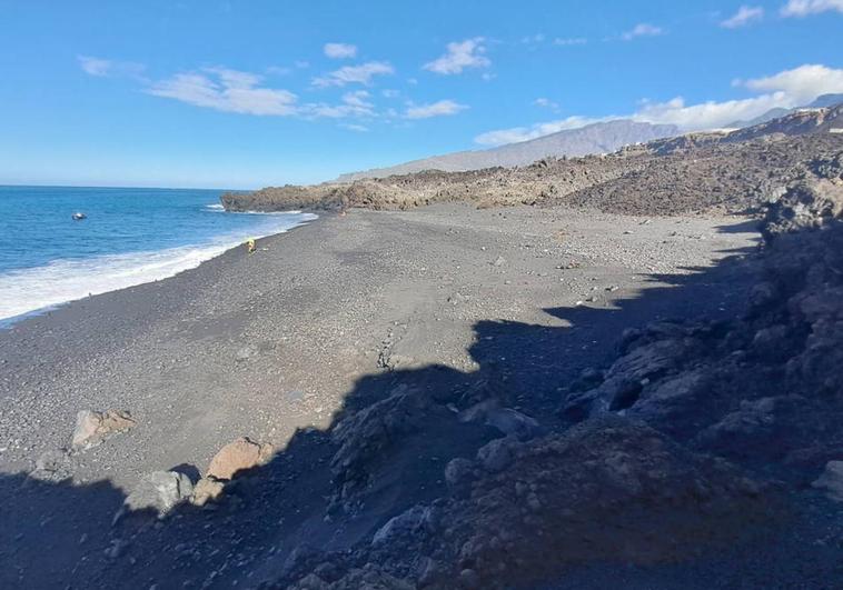 Y la ceniza se convirtió en arena: el volcán de La Palma creó 34 playas