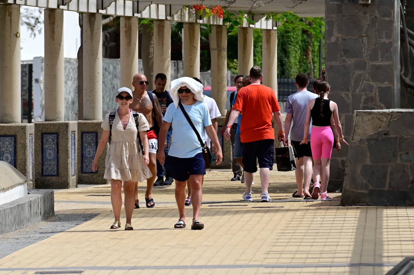 El sur de Gran Canaria roza los 40º grados