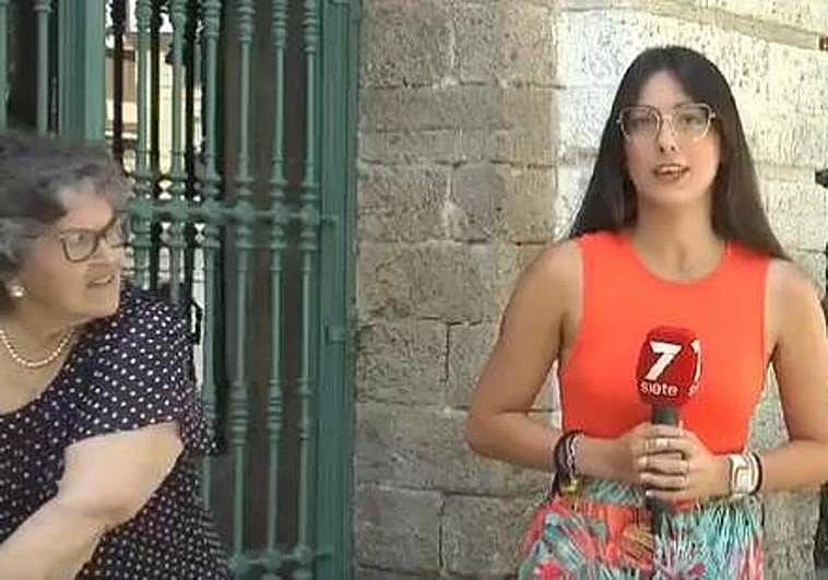 Imágenes del directo en Cádiz.