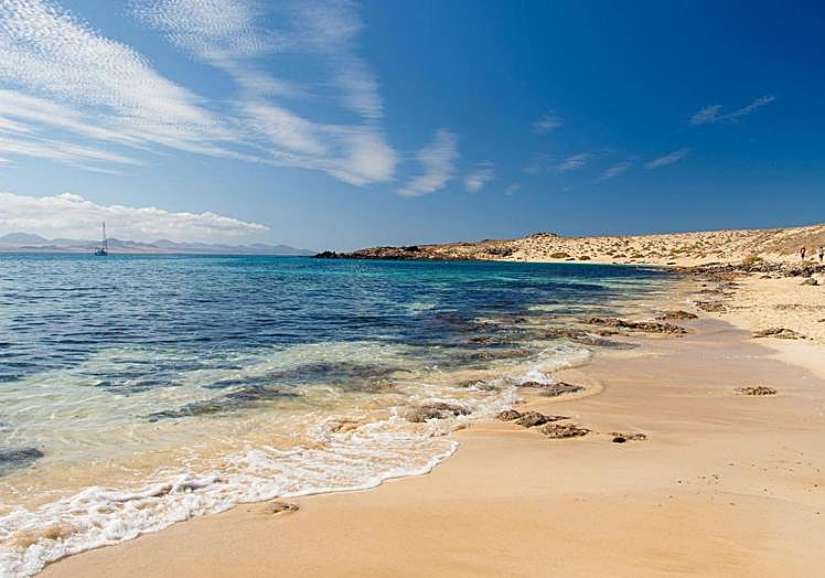 Imagen de la playa de La Francesa.