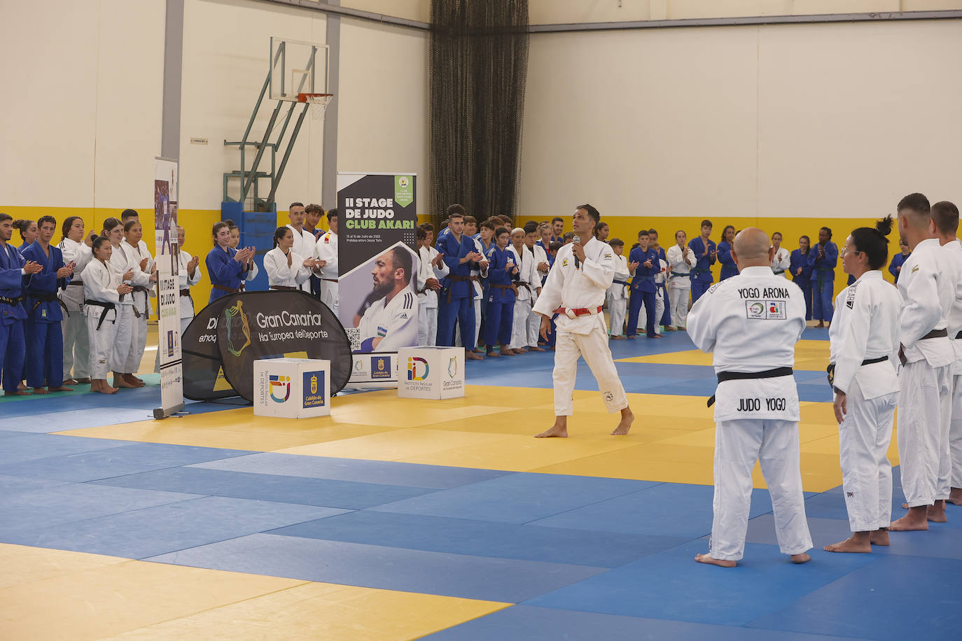 Imagen secundaria 1 - Arranca con éxito el segundo Stage de Judo del Club Akari