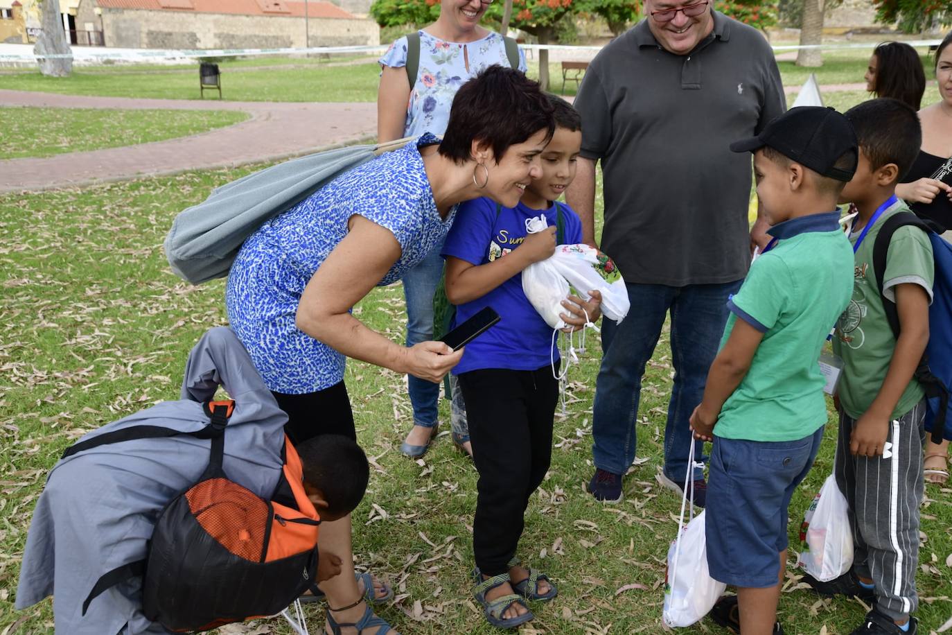Llegada de los niños saharauis de &#039;Vacaciones en paz&#039; en Canarias