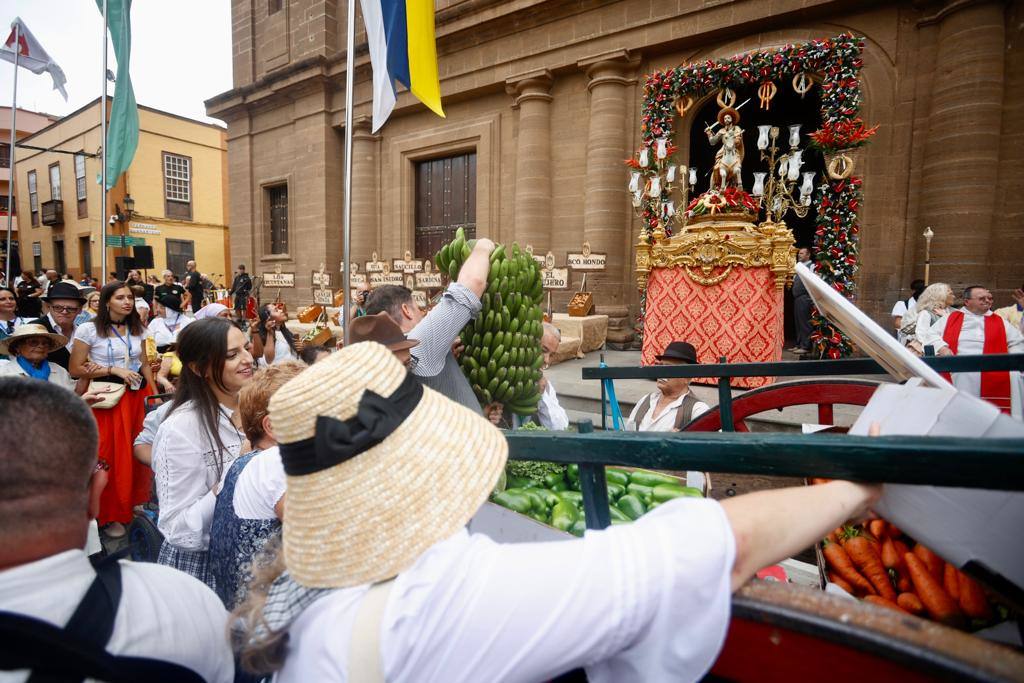 Gáldar se llena de romeros