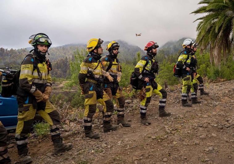 El incendio de La Palma «da sus últimos coletazos» en la Caldera
