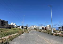 Vista de la urbanización de Arauz.