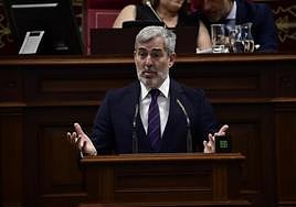 El presidente de Canarias, Fernando Clavijo.