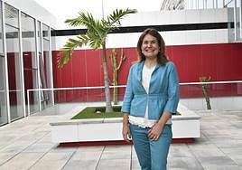 La candidata al Congreso de los Diputados por Las Palmas, Jimena Delgado.