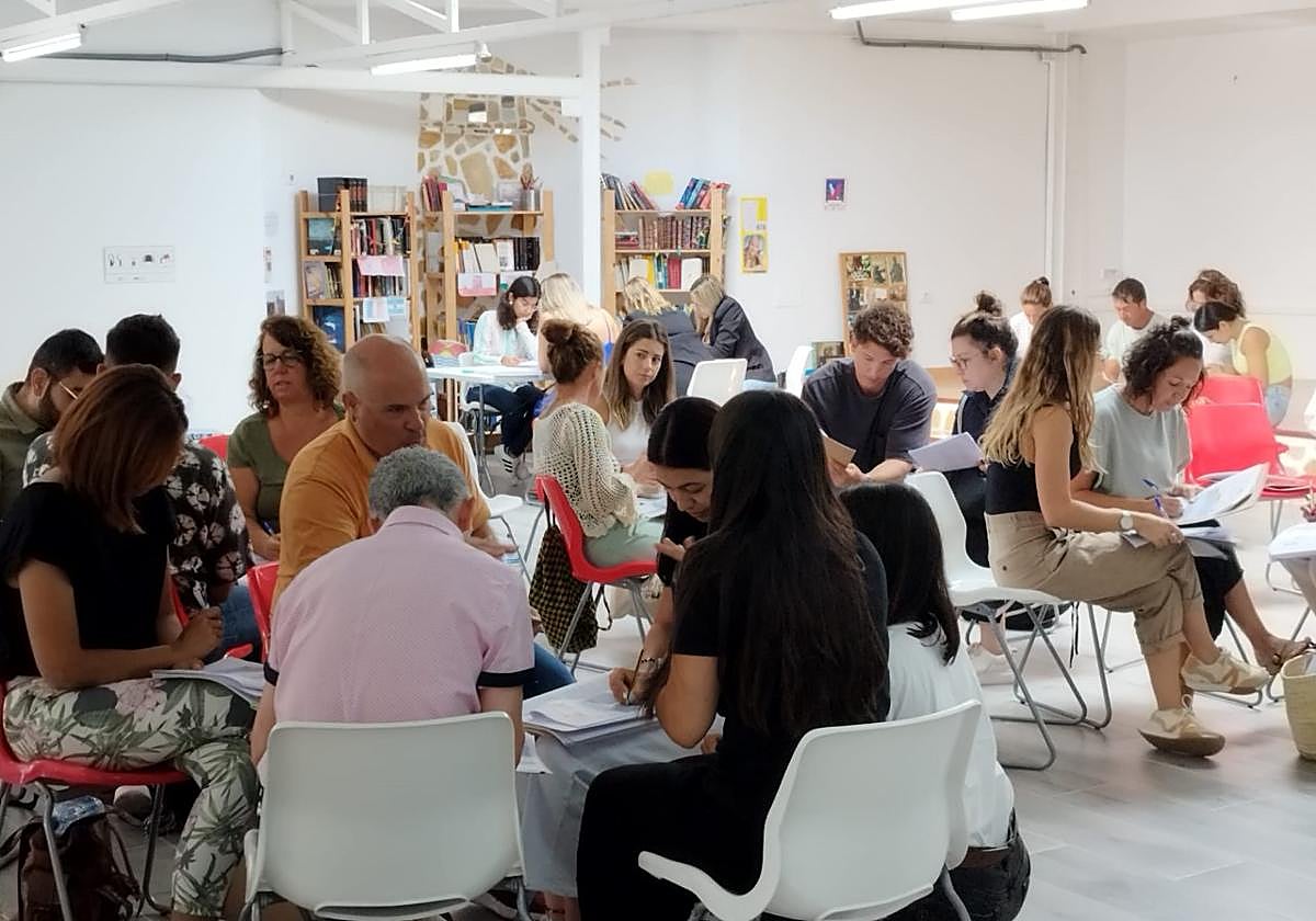 Otros talleres con mujeres en Tías.