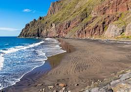 Playa de las Gaviotas, en Santa Cruz de Tenerife.