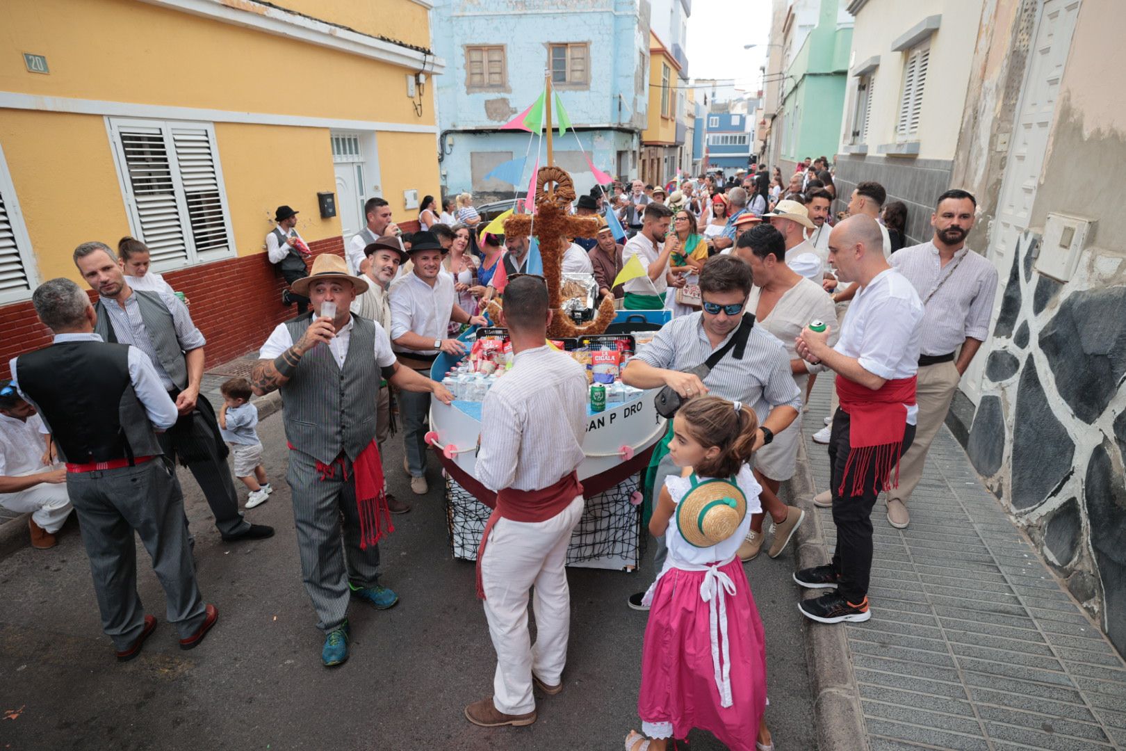La romería marinera de La Isleta, en imágenes