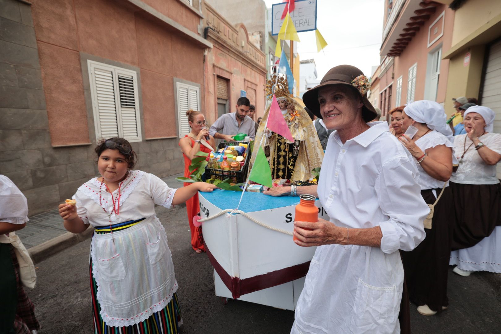 La romería marinera de La Isleta, en imágenes