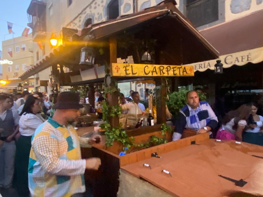 Santiago El Chico, de avanzadilla en su propia romería