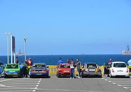 El Centro Comercial Las Terrazas, es un marco incomparable para todo el entramado organizativo del Rally Ciudad de Telde.