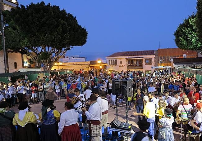 La Plaza de la Candelaria, en una de las ediciones anteriores.