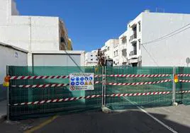 Los trabajos han empezado por la calle Pérez Galdós.