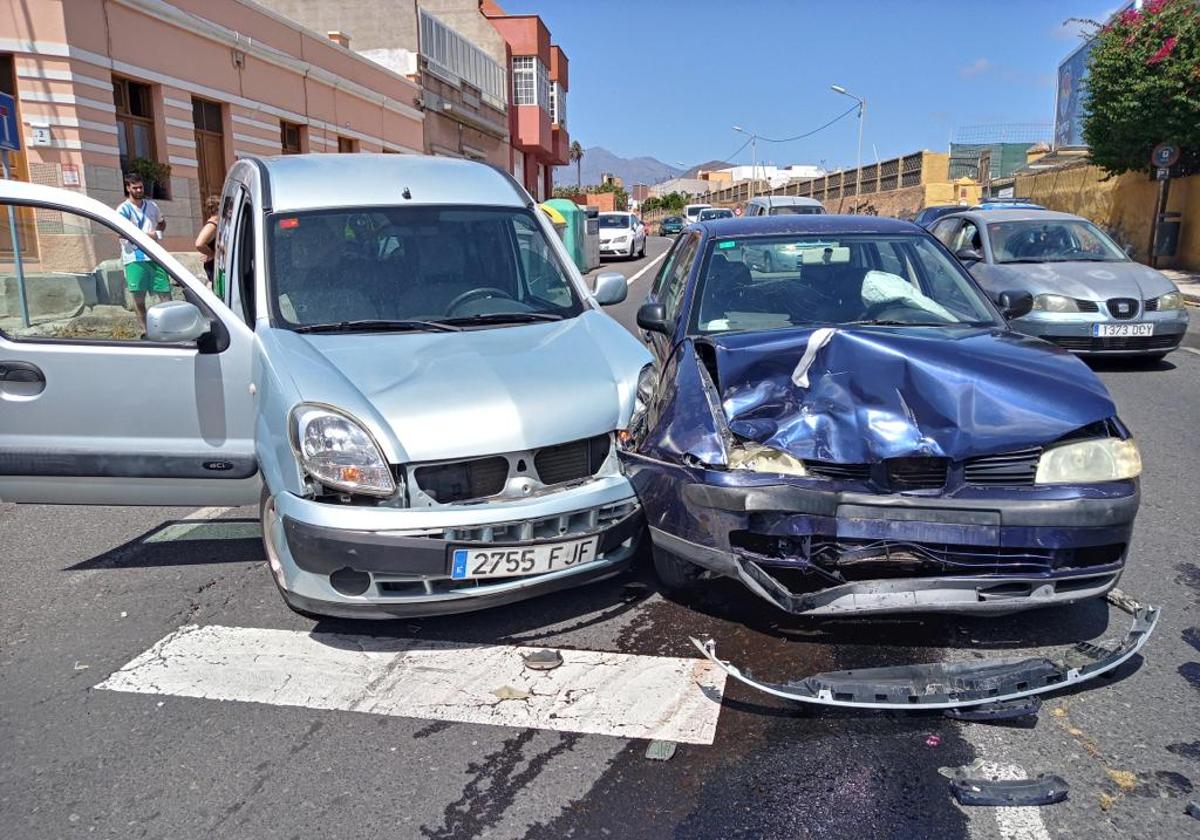 La Policía de Telde registra 38 accidentes de tráfico más que en el primer semestre de 2022