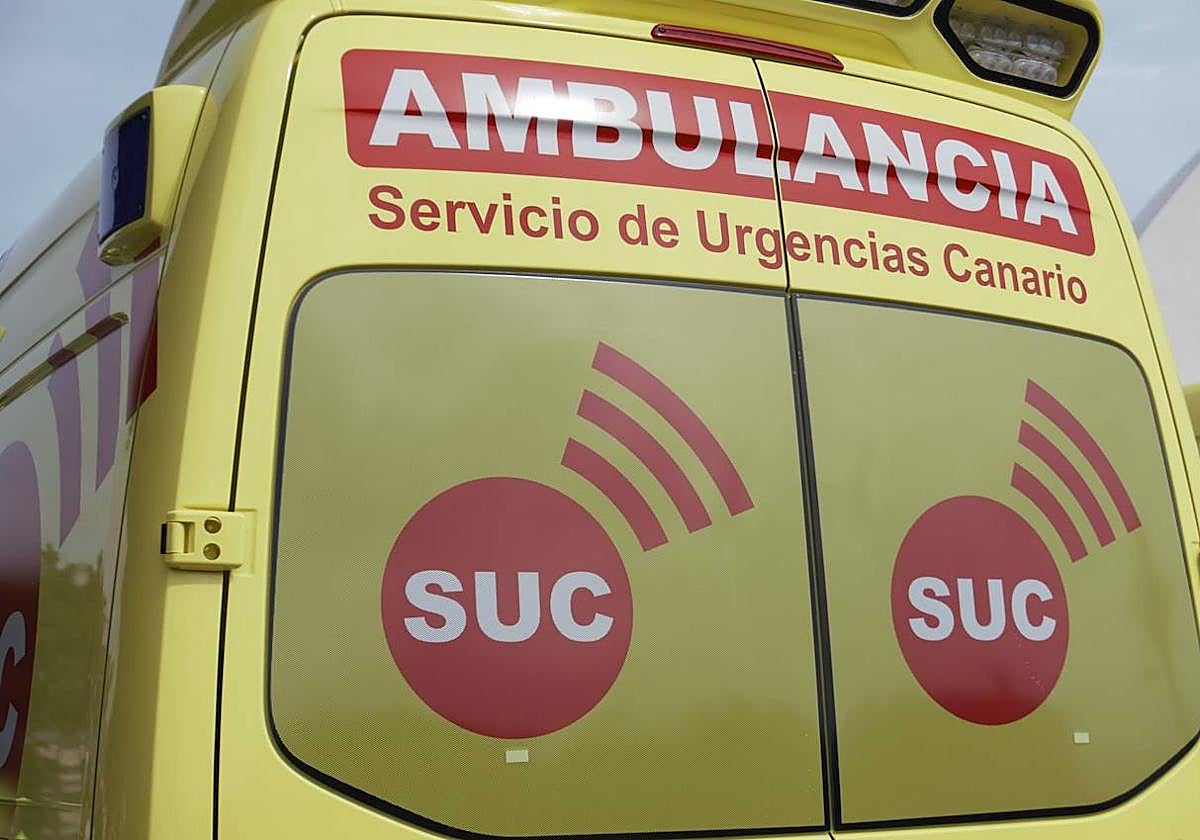 Muere un motorista en una colisión frontal contra un coche en San Bartolomé de Tirajana