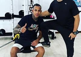 Imagen compartida por el jugador en sus redes sociales.