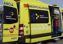 Imagen de archivo de una ambulancia.