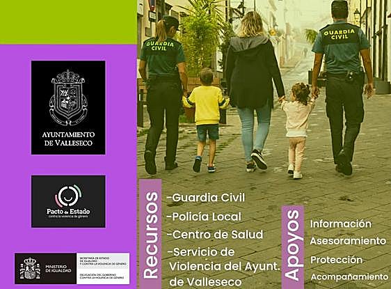Valleseco lanza una campaña de sensibilización contra la Violencia de Género
