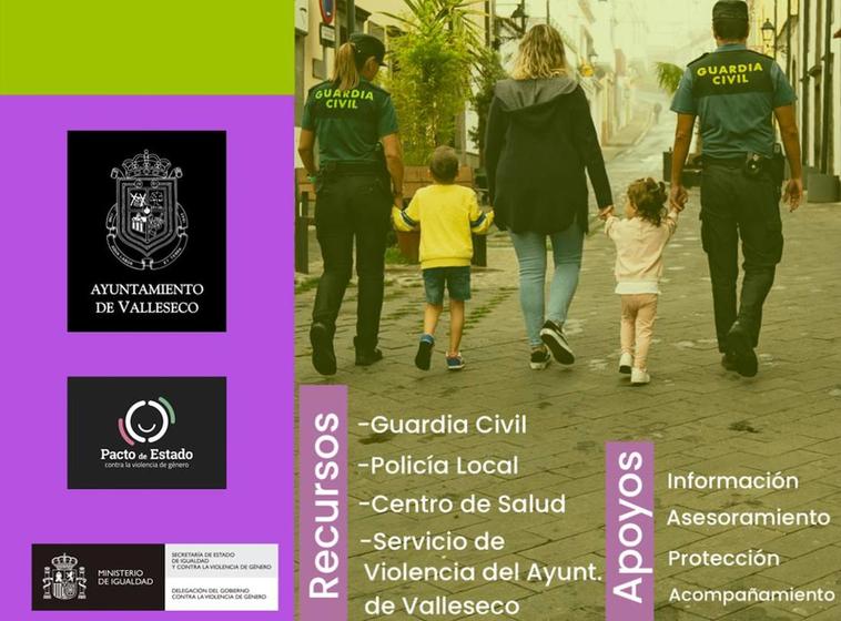 Valleseco lanza una campaña de sensibilización contra la Violencia de Género