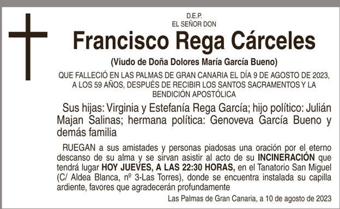 Francisco Rega Cárceles