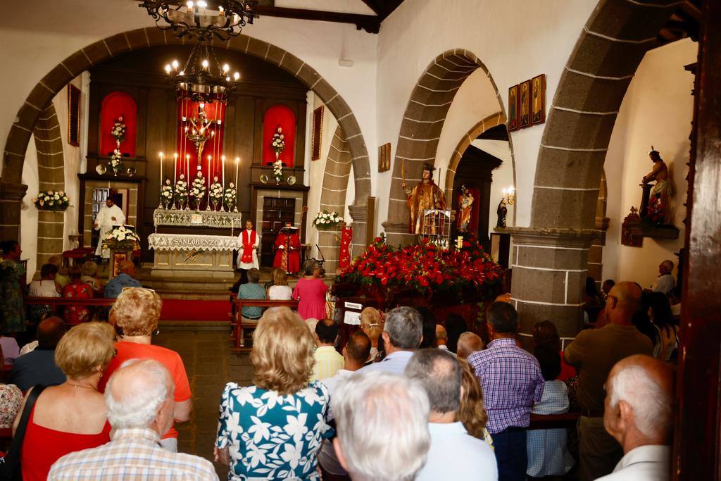 La procesión de San Lorenzo, en imágenes