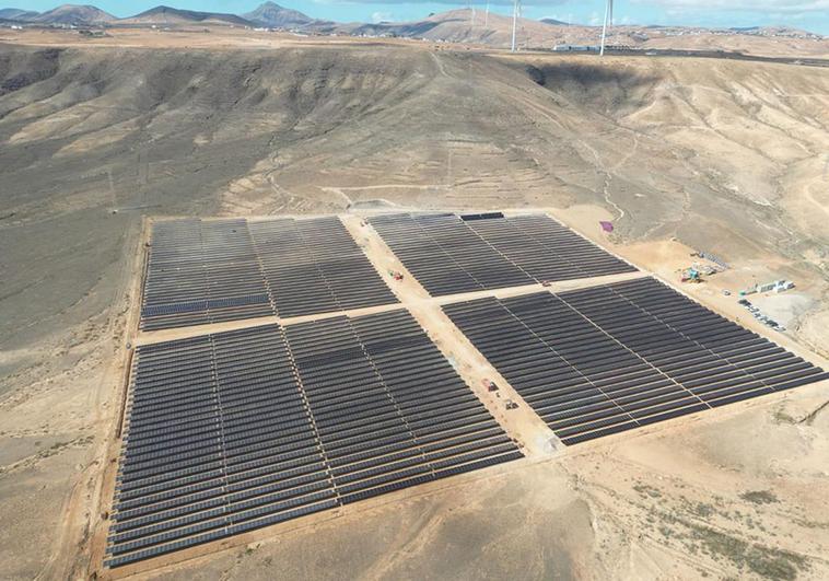 Iberdrola pone en marcha el parque fotovoltaico de siete megavatios