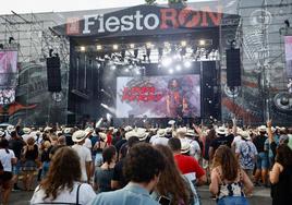 Música, rock y calor en la primera jornada del Fiestoron