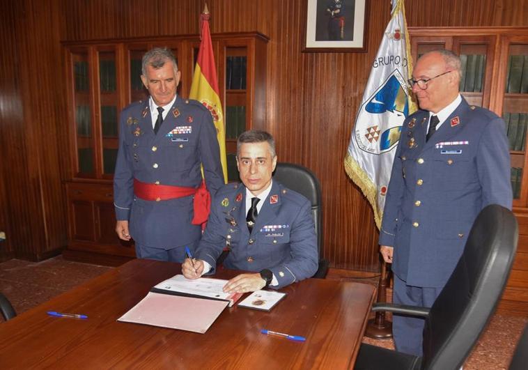 José Carlos de Pablos, nuevo Jefe del Grupo de Alerta y Control del Mando Aéreo de Canarias