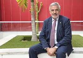 Lluís Serra, rector de la ULPGC, en una foto de arhivo.