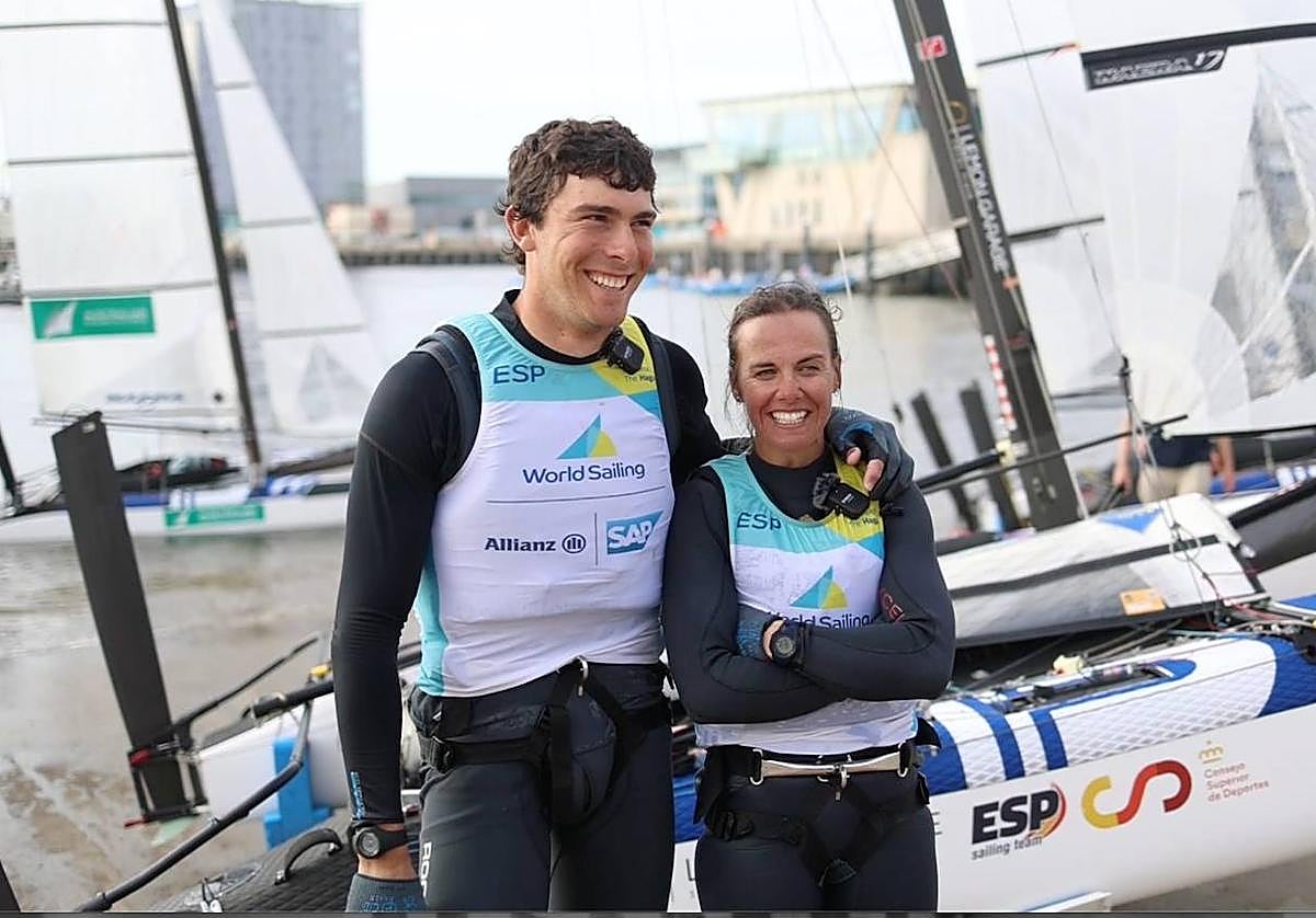 Andrés Barrio y Tara Pacheco.